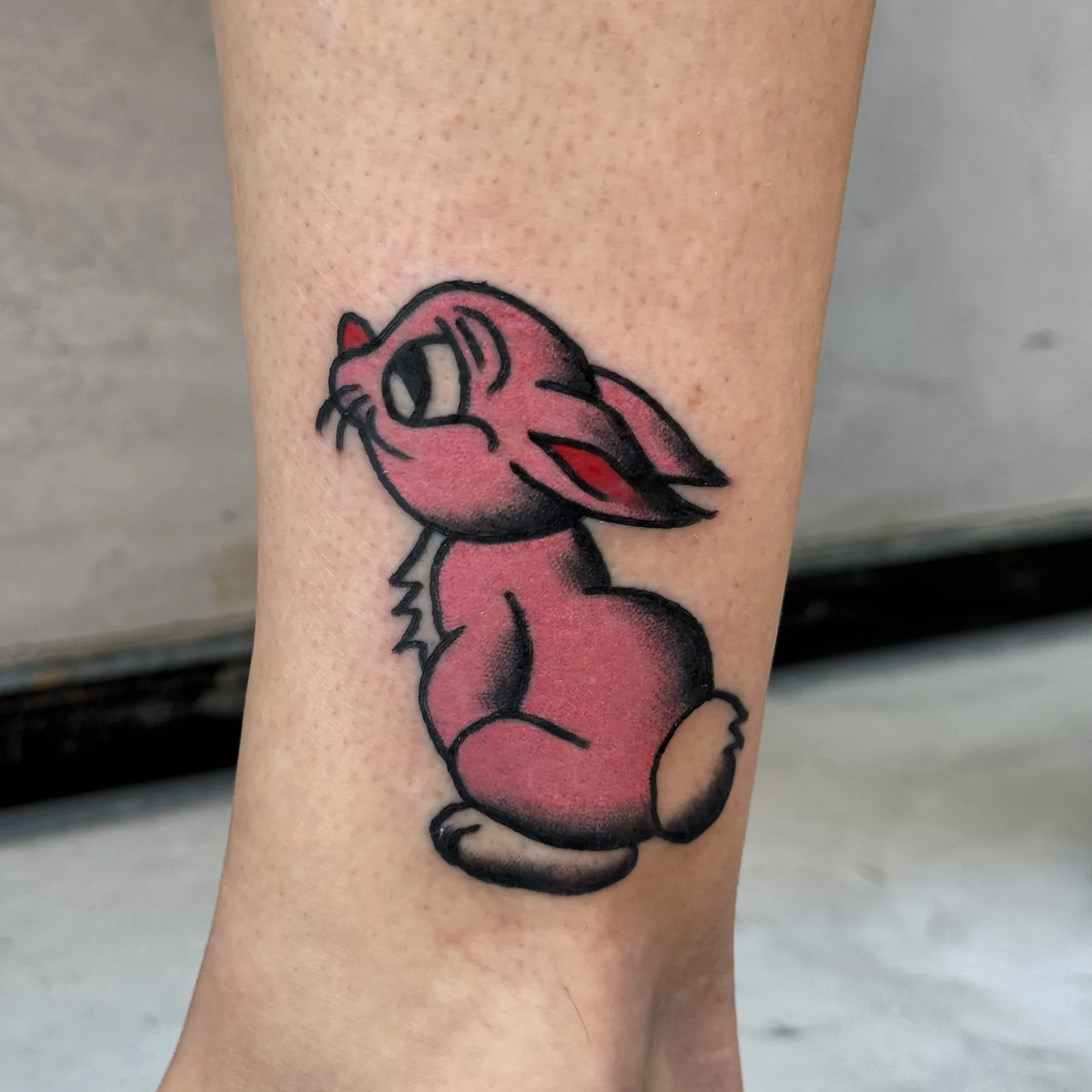 Rabbit, bunny tattoo